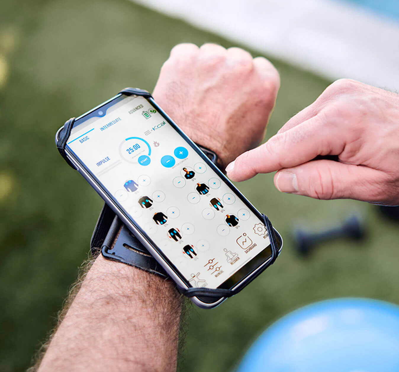 SQAI app interface