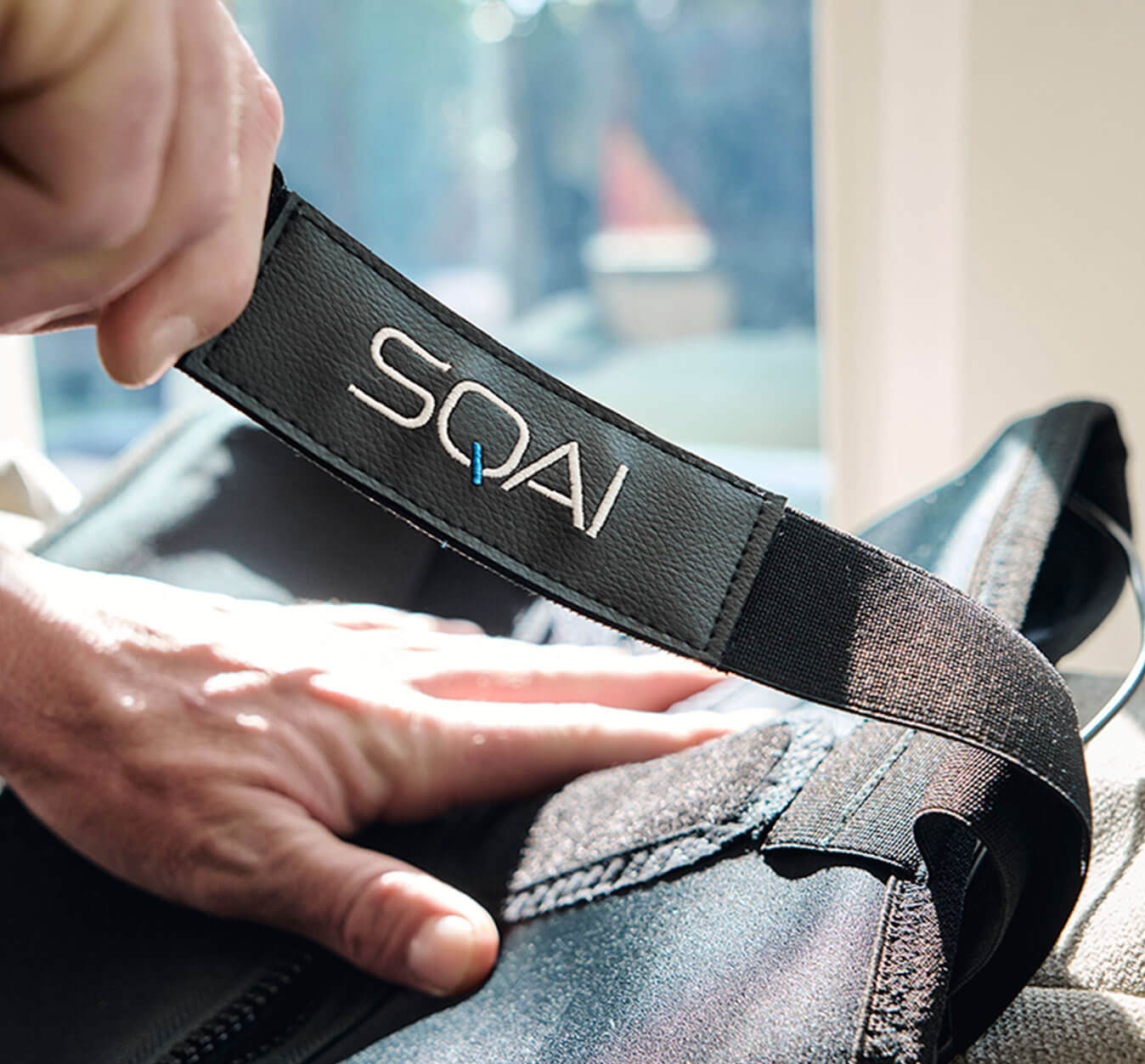 SQAI straps for EMS training